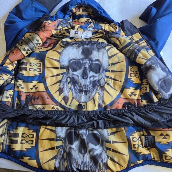 Analog Blue and Black Ski/Snowboading Jacket - Picture 10 of 14